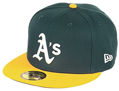 New Era Oakland Athletics MLB AC Performance Green 59Fifty Basecap - 7 1/2-60cm (XL)