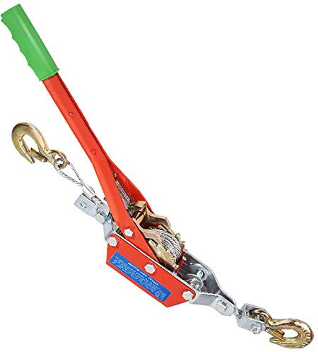 Polipasto de Tracción Resistente, Cabrestante Manual de Trinquete Palanca, Dispositivo de Tracción de Cable Multifuncional para Electricidad, Silvicultura, Industria Petrolera