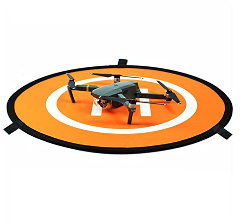 Yunseity Drohnen-Landeplatz, 30 Zoll, 75 cm, Nylon, Doppelseitig, Hubschrauber-Landematte, Wasserdichter, Faltbarer Quadcopter-Landeplatz für Pro Spark