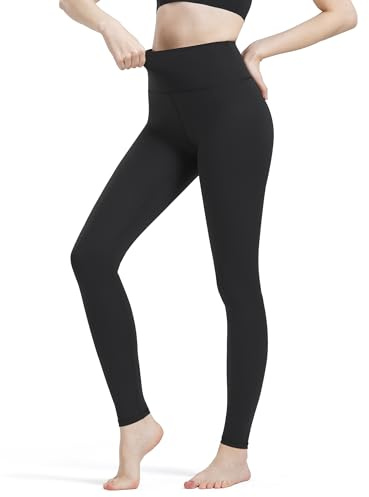 Zylioo Extra lang Bein Leggings Damen,Extra Tall Blickdicht Sportleggings Mit Tasche, Bauchkontrolle Yogahose Für Fitness Gym Alltag