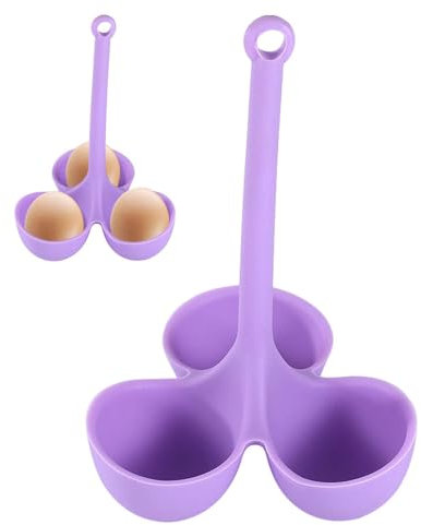 Porta Uova In Camicia - Vassoio Per Cottura A Vapore In Silicone Resistente Al Calore, Gadget Da Cucina Durevole, Griglia Da Cucina Bollente Per Cuocere Le Uova In Camicia A Vapore Con