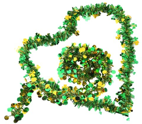 Operitacx 2pezzi Ghirlande Decorative Di Per Feste Di San Patrizio Di Decorazioni Ghirlande Di Da Appendere in Orpelli Colorati Decorazioni Per Sfondi Per Palcoscenici