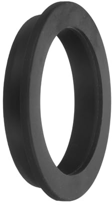 TA-VIGOR 1Pcs Black Silicone Rubber Grommet 100mm Drill Hole, 85mm ID Top Hat Hole Plug Cable Wire Cover for Desk, Office and Automotive Wiring