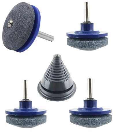 Afilador de corte para cortacésped, piedra de afilar, afilador de cortacésped, amoladora para paisajistas, equipos agrícolas, profesionales, jardineros de trabajo en el patio