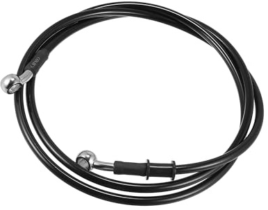 Tubi Freno, Frizione e Olio per Moto, Rivestiti, Neri, Design Elegante, 170 cm (66,93 Pollici)