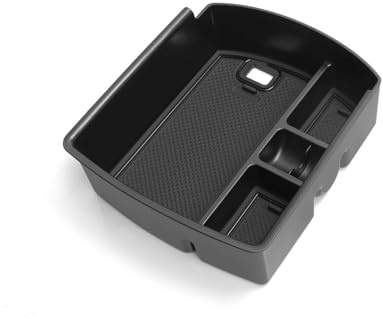 FLNUBLUKSZ Contenitore Console Centrale per Hyundai per I30 per N Auto Bracciolo Scatola Immagazzinaggio Dell'organizzatore Car Center Console Vassoio di Stoccaggio Timone Destro Centrale Organizer
