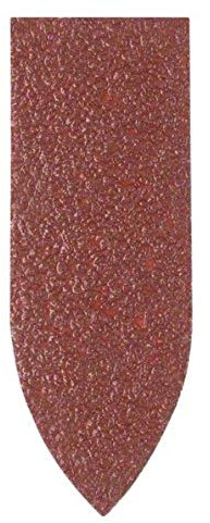 Bosch Accessories 2609256A37 Feuilles abrasives pour Ponceuses Delta 32 mm Grain 60 Lot de 5 feuilles