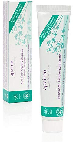 Apeiron Auromere Kräuterzahnpasta Zahnpasta Kräuterzahncreme 2x 75 ml Doppelpack
