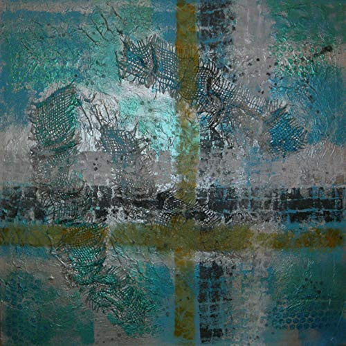Metallic 2 Acrylbild, Gemälde, Wandbild