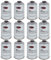 Go System 12 x Schraubkartusche Ventil Gas Kartusche Kocher Iso Butan/Propan 445 g