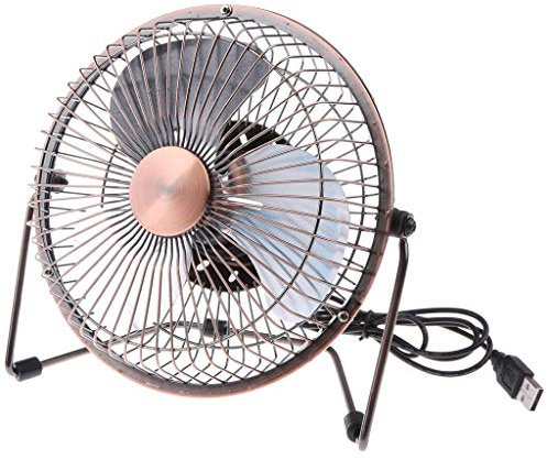 Tubayia - Ventilador de Mesa Mini USB, para Oficina, hogar, salón, Dormitorio