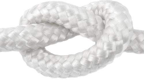 CABLEPELADO Corda in polipropilene intrecciata | Corda in nylon intrecciato | Corda per tende da sole, persiane, serre, bandiere, fai da te, nautica, pesca e ormeggi | Dimensioni: Ø 4 mm x 10 metri