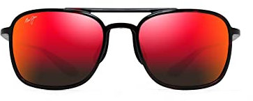 MAUI JIM KEOKEA hawaii lava keokea red bl Sunglasses Unisex Standard, Standard, Unica