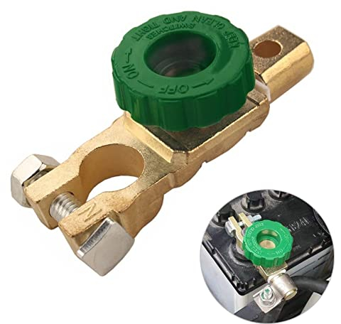 Universal Auto Batterie Trennschalter Hauptschalter Hauptschalter für Marine Motorrad LKW Auto Boot 12V/24V (Batterieklemme)