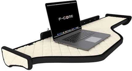 F-CORE Tablettes Tableau de Bord Camion compatibilité pour DAF XF 106 01.14-09.21 Double Panneau LED 24V Champagne