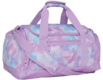 Beckmann, Duffelbag Sport Junior Tie Dye, Sporttasche für die weiterführende Schule, ab 5. Klasse, Pink