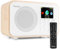 Audizio Vicenza Radio Internet WiFi Bluetooth sur Batterie - Blanc, Radio Dab/FM, 32000 Stations Internet, Autonomie 10H, Idéale pour Écouter Toutes Vos Radios Préférées du Monde Entier