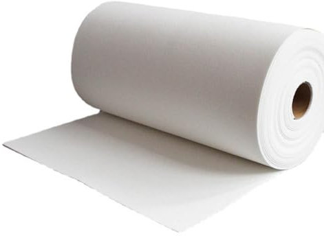 High-Temperature Insulation Blanket Fireproof Blanket Roll - Fire Blanket Rock Ceramic Blanket Felt Insulation Blanket - 24''x24''x1''