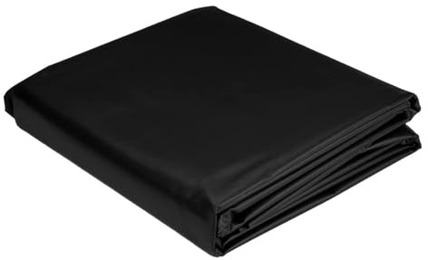 Neegaurd Pellicola per laghetto, 3 m x 2 m, colore nero, in LDPE, per laghetti, fontane, giardino acquatico e cascata
