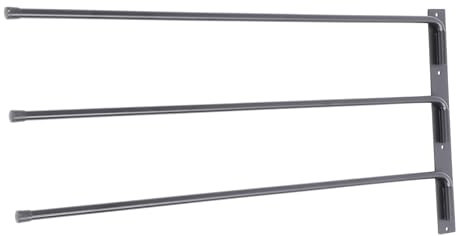 ZJchao Sattelregal Wandhalterung, Pferdedecke Rack 180 Grad Swing Out Horse Deckenhalter Deckenstange und Padhalter Sattelständer für die Aufbewahrung von Ausrüstung, Tack Room Organization