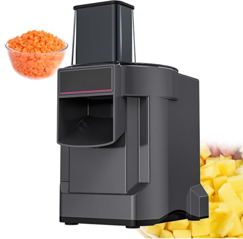 YXYLJOZ Picadora de Alimentos eléctrica, cortadora y cortadora de Frutas y Verduras, Cuerpo Antideslizante e Impermeable, Adecuado para Uso en la Cocina