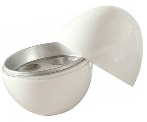 NUOBESTY 1pezzi Cuociuova per Microonde Ciotola per Uova al Vapore Vaporiera Portauova Leggera e Pratica per Colazione Salutare