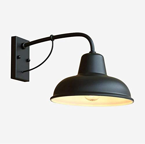 BDDCYWY Prontoni murali Moderni Leggeri, fullplit a Parete Sconcetto Impermeabile per Parete Esterne Bronzo, Lampada a Parete Industriale a V-intage Finitura Semi-Lucida OMADIBILE Compatibile con la