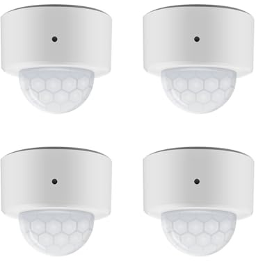 Haozee Zigbee PIR intelligente sensore di movimento, alta sensibilità, rilevamento in tempo reale, hub Zigbee, supporto Home Assistant e Zigbee2MQTT