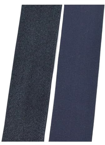 Cinta Elástica De 2/4 Metros, 25/30/40/50mm, Cinta Elástica For Coser Pantalones, Correas, Ropa, Zapatos, Accesorios DIY, Cinta De Goma(NavyBlue,2Meters,25mm)