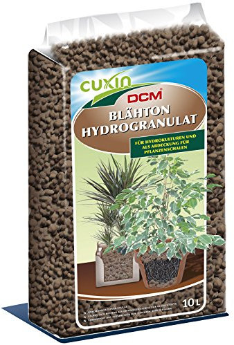 CUXIN DCM Blähton Hydrogranulat 8 - 16 mm 10 l