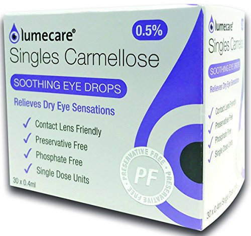 Lumecare Singles carmellose Soothing Eye Drops - Preservative Free