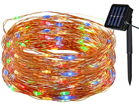 Tuokay 22M 200 LED Ghirlanda di Luci 8 Modalità di Filo di Rame Luci Impermeabili per la Decorazione, Matrimoni, All'aperto e Interni (Colori)