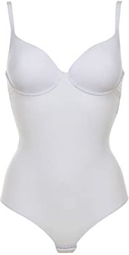 LORMAR Body Donna Mousse (3 IT 90 F 75 EU 34 USA, Bianco)