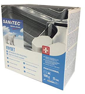 SANITEC PASTIGLIE FRIGGITRICE 25 TABS 500 GR