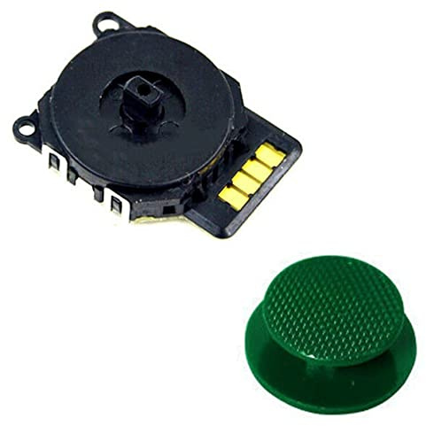 Genérico Joystick Analogico Compatible para Sony PSP 2000 Series (2001, 2002, 2003, 2004, 200X) Color Verde Oscuro