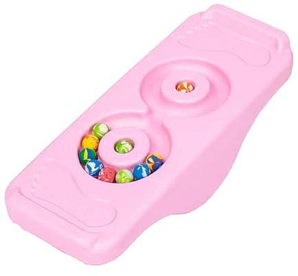 Kids Sensory Training Rocking Board, Anti Slip Plastic Kids Rocking Seesaw Balance Board Improve Balance Ability Training for Childs