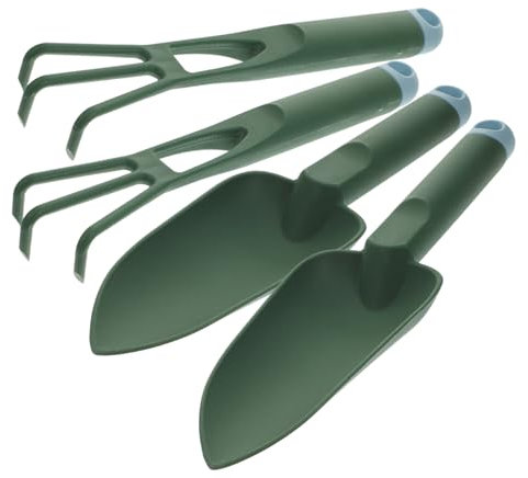 Sosoport 2ensembles Truelles Plastique Ergonomiques pour Jardinage Intérieur Outils De Jardin Compact Et Pratiques pour Plantes Et Bonsai