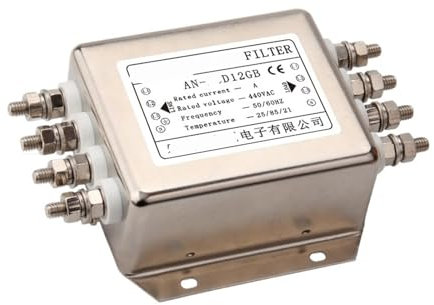 SAEVVCJWW 15A 25A Dreiphasen-Vierleiter-Netzfilter EMI-Filter AN-15D12EB/AN-25D12EB(AN-25D12EB)