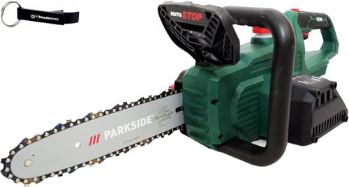 HEADNMORE® Bundle – PARKSIDE® 20 V batteridriven motorsåg PAKS 20-Li E5 (utan batteri) nyckelring