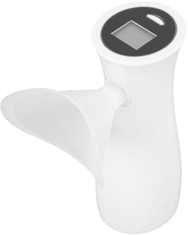SPYMINNPOO Portable Handheld Spirometer, Digital Lung Function Test Device for Asthma COPD, Includes 7 Disposable Mouthpieces