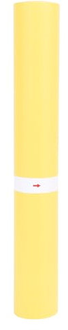 Rouleau de papier tracé jaune translucide doux fin haute définition flexible bandes de découpe pour croquis couture artisanat enveloppeurs artistes 12 x 31 cm de large 1 rouleau (23 mètres)