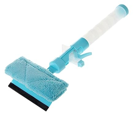 BESTYASH Window Squeegee Cleaner Water Spray Function for Glass Cleaning Extendable Window Cleaner for Home Use