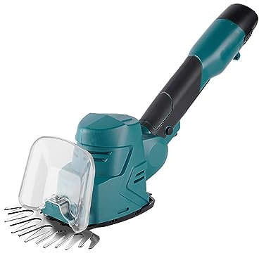 ZKLGS Decespugliatore 12V 2-in-1 tagliasiepi Elettrico Tosaerba palmare Cordless arbusto Domestico diserbo potatura falciatrice utensile da Giardino(Option 2)