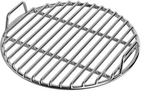 Extra dicker Durchmesser 30cm/35cm/40cm Rund Edelstahl Grillrost, BBQ Grillgitter Backblech für Camping, Picknick, Garten (40cm)