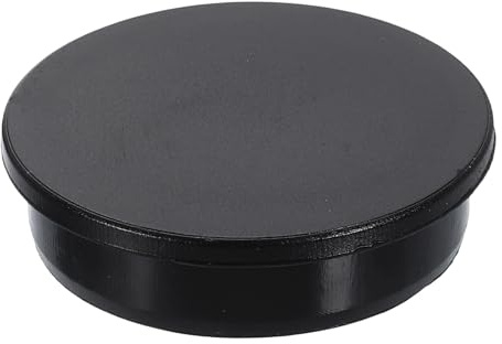 QUARKZMAN Bouchon en Silicone, Bouchons Ronds en Caoutchouc Étanches Bouchons De Tubes Bouchons D'extrémité pour Trous De 57mm/2.24 pour Baignoire Bouteille, Noir