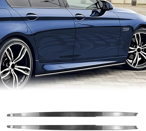 2 Stück Seitenschweller-Erweiterungsleisten für BMW 5er-Serie F10 F11 M Sport 2011–2017