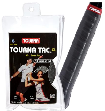 Unique Overgrip Tourna Tac 10, svart, 030618012480000