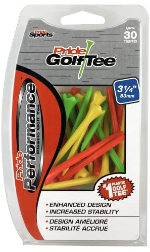 Pride Golf Tee Evolution Golf Tees, Fruit Mix