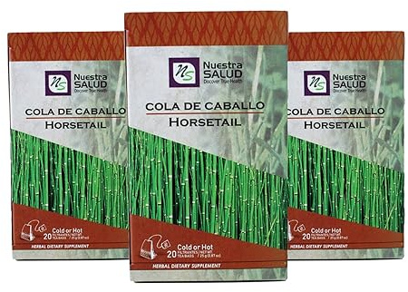 Horsetail Cola De Caballo Filter Tea Value Pack (60 tea bags)