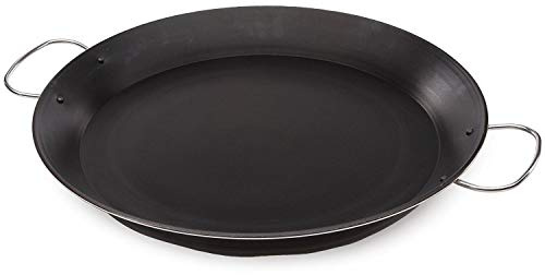 LACOR 60240 - Paellera Valenciana Antiadherente 40cm 9 Raciones - Cocina | Para arroces y paellas de gran formato; antiadherente fácil de limpiar, ideal para cocina profesional y uso diario en casa
